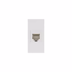 Prise LAN CAT.6 - Maclean - MCE725W - Murale - Modulaire - Blanc