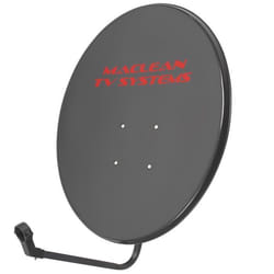 Antenne parabolique - Maclean TV System - MCTV-929 - 90cm - Acier phosphaté - Gris