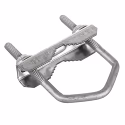 Collier de serrage - Maclean - MCTV-923 - Acier galvanisé - Résistant à la corrosion - Fixation de mât
