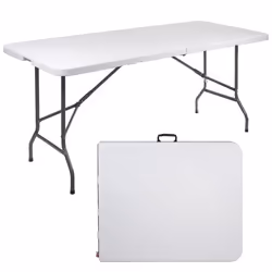 Table de jardin-traiteur GreenBlue 180x75x74cm HDPE max. 200kg GB370