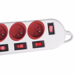 Type ofplug Type F (CEE 7/4) Couleur du produit multicolore, White Interrupteur marche/arrêt intégré Oui Longueur du câble 1, ...