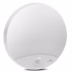 Lampe LED Maclean à détecteur de mouvement infrarouge blanche 10W IP44 blanc naturel (4000K) 900lm MCE357 W