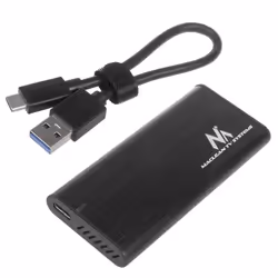 Boîtier de disque ssd Maclean MCE443 NVMe SATA SSD M.2 NVMe (PCIe) NGFF (SATA) Supporte USB 3.1 2230/2240/2260/2280 USAP