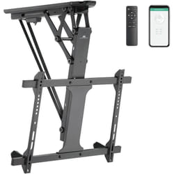 Maclean - Support de plafond électrique pour tv, support tuya, max vesa 600x400, pour murs inclinés, télécommande, 32'-70', 35kg, MC-880T
