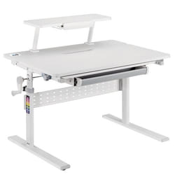 Bureau ergonomique pour enfants Ergo Office ER-483 réglable en hauteur gris max 40kg 900x600 mm