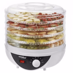 Déshydrateur GreenBlue pour champignons légumes et fruits 250W 5 plateaux extra silencieux