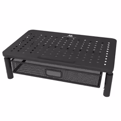 Support pour moniteur - Maclean - MC-947 - 13-32 pouces - Hauteur réglable 11-15 cm - Noir