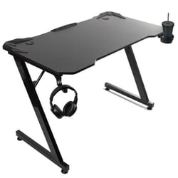 Bureau gaming - NanoRS - RS345 - Noir - 110x60cm - Charge max 150kg