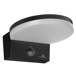 Lampe LED à détecteur de mouvement Maclean applique PIR noir 15W IP65 1560lm blanc neutre (4000K) MCE344 B