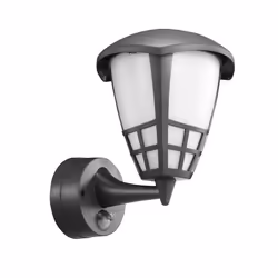 Applique dextérieur - Maclean - MCE518 GR - Détecteur de mouvement - IP65 - 1xE27 60W gris