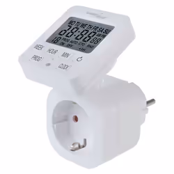 Prise avec horloge digitale GreenBlue timer programmateur minuterie max. 16A IP20 GB605 F