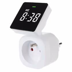 Prise programmable - GreenBlue - GB610 E - Horloge digitale - Charge max. 16A - IP20