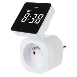Prise programmable - GreenBlue - GB610 E - Horloge digitale - Charge max. 16A - IP20