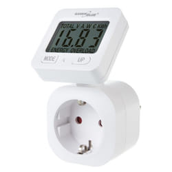 Compteur dénergie wattmètre GreenBlue GB615 F 16A max.3680W mémoire secondaire