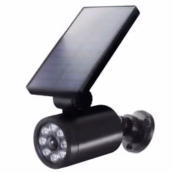 Caméra factice - Maclean - SOL1801S - Solaire - Détecteur de mouvement - LED clignotante