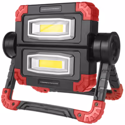 LAMPE DE TRAVAIL MACLEAN LED COB, 300 LM, 3 MODES D'ÉCLAIRAGE, ALIMENTATION 4XAA, TEMP.COULEUR 6500K, MCE439