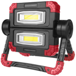 Maclean - lampe de travail led cob, 300 lm, 3 modes d'éclairage, alimentation 4XAA, temp.couleur 6500K, MCE439