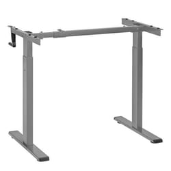 Bureau Maclean réglage manuel de la hauteur sans plateau pour debout et assis max 60kg hauteur max 120cm MC-790NG