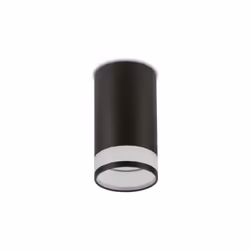 MACLEAN LUMINAIRE/TUBE APPARENT, SPOT, ROND, ALUMINIUM, GU10, 55 X105MM, NOIR, MCE361 B
