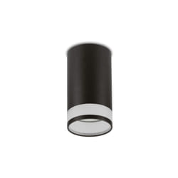 Maclean - luminaire/tube apparent, spot, rond, aluminium, GU10, 55X105MM, noir, MCE361 b