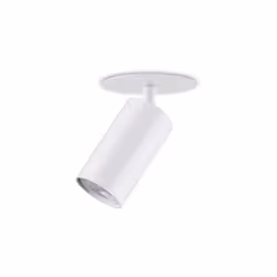 MACLEAN LUMINAIRE ENCASTRÉ/TUBE, SPOT, ROND, ALUMINIUM, GU10, 55 X100MM, BLANC, MCE364 W