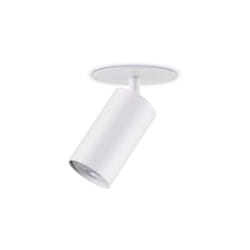 Maclean Luminaire Encastré/tube, Spot, Rond, Aluminium, Gu10, 55x100mm, Blanc, Mce364 W
