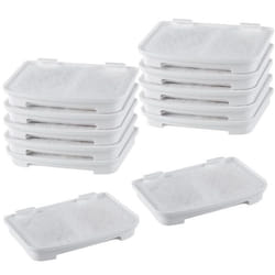Jeu de 12 filtres pour le distributeur automatique deau pour animaux GreenBlue GB394