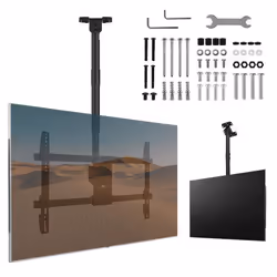 Support TV Plafond - Maclean - MC-112 B - 43-86 pouces - Charge max. 60kg - VESA 600x400