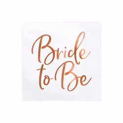 PartyDeco SP33-76-019R-KARTON, Or rose, Blanc, Papier, Image, 330 mm, 330 mm, 20 pièce(s)