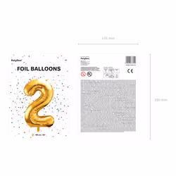PartyDeco FB1M-2-019 décoration de fête Ballon-jouet
