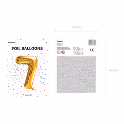 PartyDeco FB1M-7-019 décoration de fête Ballon-jouet