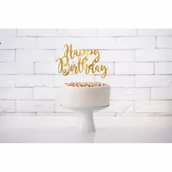 PartyDeco KPT11-019M Décor pour gâteau à piquer