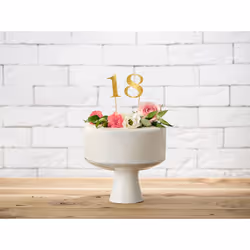 PartyDeco KPZ2-019M-KARTON lettre et chiffre décoratifs Chiffre décorative