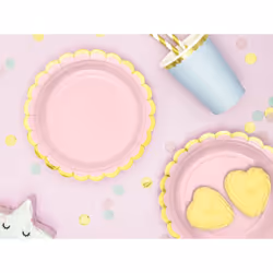 PartyDeco TPP16-081J Ustensile jetable Assiette