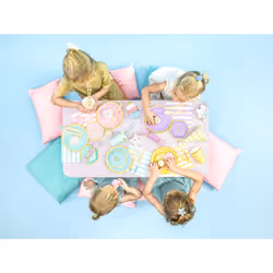 PartyDeco TPP16-001J Ustensile jetable Assiette