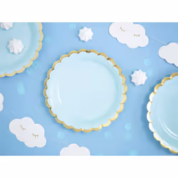 PartyDeco TPP16-001J Ustensile jetable Assiette