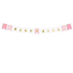 PartyDeco GRL60 décoration de fête Banderole en tissu