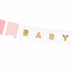 PartyDeco GRL60 décoration de fête Banderole en tissu