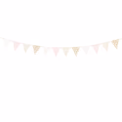 PartyDeco FLG16-KARTON, Banderole en tissu, Multicolore, Anniversaire, 180 mm, 2100 mm