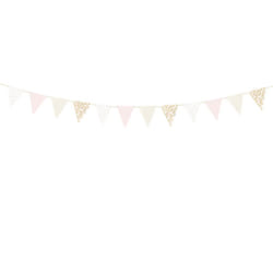 PartyDeco FLG16-KARTON décoration de fête Banderole en tissu