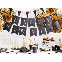 PartyDeco TPP28-010 Ustensile jetable Assiette
