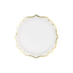 PartyDeco TPP30-008 Ustensile jetable Assiette