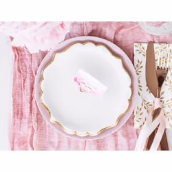 PartyDeco TPP30-008 Ustensile jetable Assiette