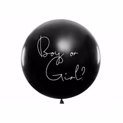 PartyDeco BG36-2-C, Ballon-jouet, Latex, Noir, Blanc, Soirée à thème, Rond, 8 an(s)