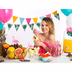 PartyDeco FLG20 décoration de fête Guirlande