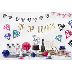 PartyDeco SDW40-099-KARTON Porte-cartes