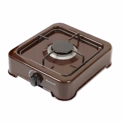 Cuisinière à gaz à 1 feu ravanson k-01br (marron)