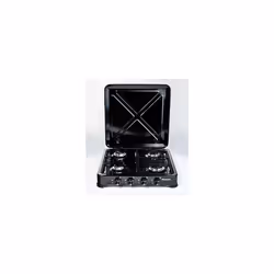 Ravanson k-04tb table de cuisson noire à gaz 4 zone(s) EAN: 5902230901445