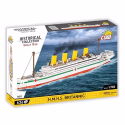 Jeu de construction - COBI - HMHS Britannic - Multi-couleurs - Montage à faire soi-même - Mixte