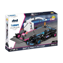 COBI 1685 - BWT ALPINE F1 PIT STOP - JEU DE CONSTRUCTION - NOIR